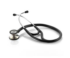 Cardiology Stethoscope Adscope 601 Black 1-Tube 19 Inch Tube Convertible Chestpiece
