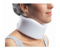 Cervical Collar ProCare Universal Contoured / Medium Density Adult One Size Fits Most One-Piece 4 Inch Height 24 Inch Length 10-1/2 to 24 Inch Neck Circumference