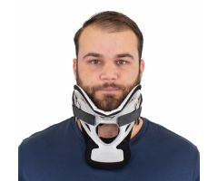 Rigid Cervical Collar ProCare XTEND Preformed Adult Super Short Two Piece