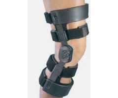 Knee Immobilizer ProCare One Size Fits Most Hook and Loop Closure 14-1/2 to 18-1/2 Inch Circumference Left Knee