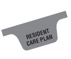 Chart Divider Tab - Resident Care Plan - Paper -