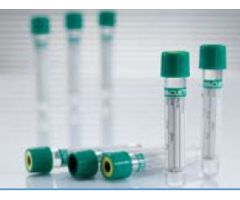 VACUETTE Venous Blood Collection Tube Analyte Determination Lithium Heparin / Separator Gel Additive