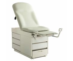 Exam Table W/Drawers, Stirrups Teal