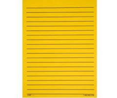 Yellow Bold Line Paper