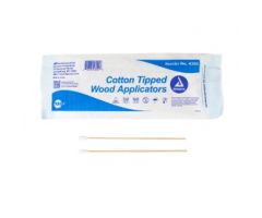 Cotton Tipped Wood Applicators - Non-Sterile, 6"