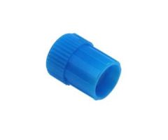 Braun Replacement Cap Blue, Male Luer Lock, Disposable