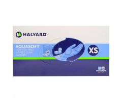 Halyard Aquasoft Blue Nitrile Exam Gloves 43932