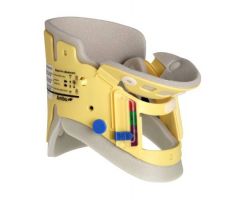 Extrication Cervical Collar with Headwedge Ambu Perfit ACE Preformed Adult One Size Fits Most One Piece
