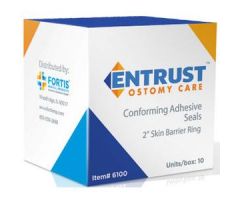 Fortis Entrust™ Ostomy Skin Barrier Ring 2", Extended Wear, Solid
