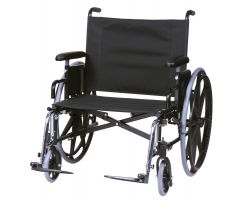 W/C Regency 450 Fxd 28X20,Dsk,Fr 17.5 Stf, Desk-Armrests,Footrests