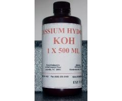Histology Reagent Potassium Hydroxide ACS Grade 10% 30 mL 450413