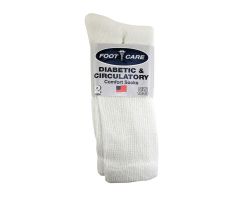 Diabetic Socks - White
