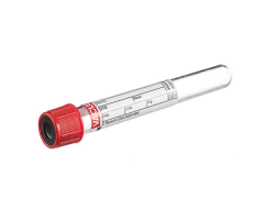 Vacuette Venous Blood Collection Tube Red/Black 6mL Plastic 50/Pk