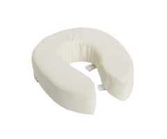 Toilet Seat Cushion DMI® 2 Inch Height White Without Stated Weight Capacity