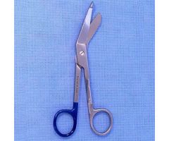 Bandage Scissors Surgi-OR Lister 5-1/2 Inch Length Office Grade Stainless Steel NonSterile Finger Ring Handle Angled Blunt Tip / Blunt Tip 459469