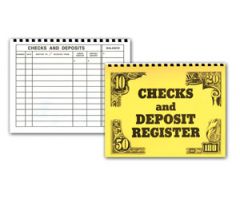 Extra Large Check Register
