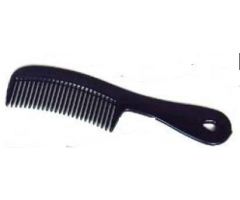 Comb Dawn Mist 6-1/2 Inch Black Plastic