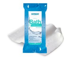 Rinse Free Bath Wipe Impreva Bath Soft Pack Aloe Unscented  Count
