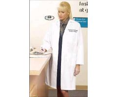 Lab Coat White Small Knee Length Reusable 474988