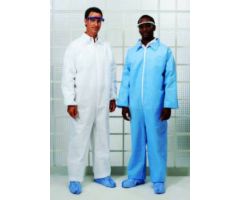 Coverall X-Large Blue Disposable NonSterile 478114