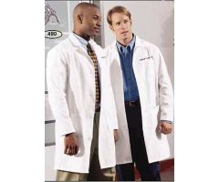 Lab Jacket White Size 40 Hip Length Reusable