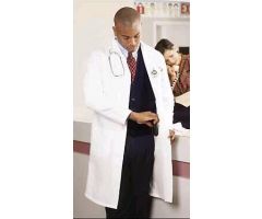 Lab Jacket White Size 44 Hip Length Reusable