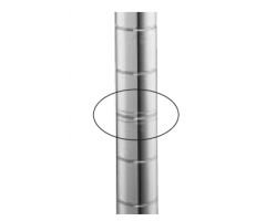 Post Site-Select 34-1/2 Inch H, 2 Lbs, Chrome