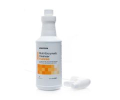 Multi Enzymatic Instrument Detergent McKesson Foam RTU Bottle
