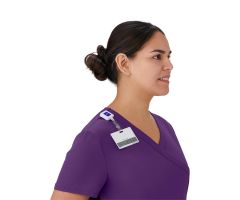 Staten AVE Women's Scrub Top, Regal Purple, Size XS