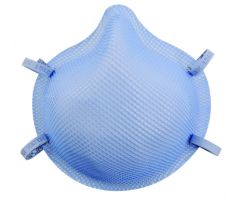 Particulate Respirator / Surgical Mask Moldex  Medical N95 Cup Elastic Strap Medium Blue NonSterile ASTM Level 3 Adult