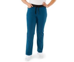Coastal AVE Women's Scrub Pant, Caribbean Blue, S Tall