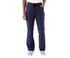 Coastal AVE Women's Scrub Pant, Navy, 3XL Tall