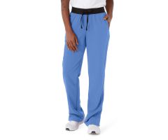 Varick AVE Women's Scrub Pants, Petite, Ceil Blue, Size XS