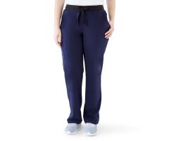 Varick AVE Women's Scrub Pant, Regular Inseam, Navy, Size 3XL