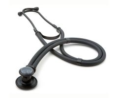 Sprague Stethoscope Adscope 646 Black 2-Tube 22 Inch Tube Double Sided Chestpiece