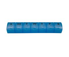 Braille Pill Box, 7 day compartments
