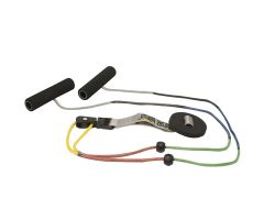 CanDo Visualizer color-coded shoulder exerciser w/pulley and disc anchor