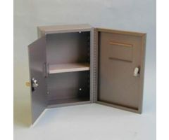 Narcotic Safe Floor Mount Steel 2 Adjustable Shelves 2 Keyed