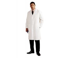 Lab Coat White Size 50 Knee Length Reusable 502626