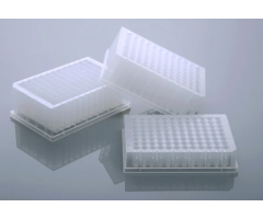 120 ul 384 well Deep Well Plates, V Bottom, Square Well, Sterile, 5/pk, 50/cs