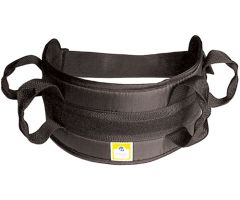 Transfer Belt Padded Large Blk w/Side Release Buckle