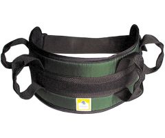 Transfer Belt Padded Medium Green w/Side Release Buckle