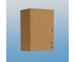Wall Cabinet with Locking Door, 18 Inch - 5091YBR