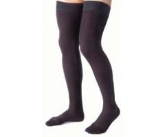 Compression Stocking JOBST for Men Thigh High X Large Black Closed Toe
