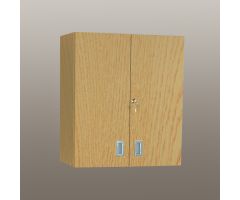 Wall Cabinet with Locking Doors, 24 Inch - 5095MB