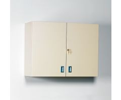Wall Cabinet with Locking Doors, 36 Inch - 5097GW