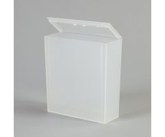 Flip Top Boxes, Clear, 104 Dram