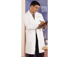 Lab Coat White Size 48 Knee Length Reusable 514354