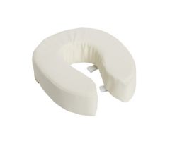Toilet Seat Cushion DMI® 4 Inch Height White Without Stated Weight Capacity
