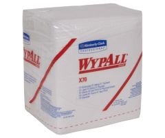 Task Wipe WypAll X70 Heavy Duty White NonSterile Cellulose / Polypropylene 12 X 12-1/2 Inch Reusable